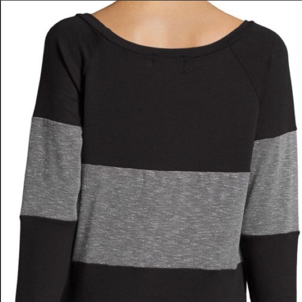 NWT Babakul Colorblock Boatbeck Raglan Sweatshirt - Picture 2 of 4